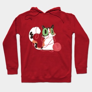 Naughty Calico Cat Hoodie